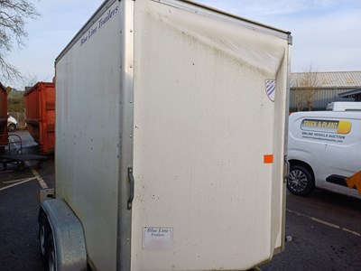 Lot 49 - 2007 Tandem Axle Box Blue Line Trailer