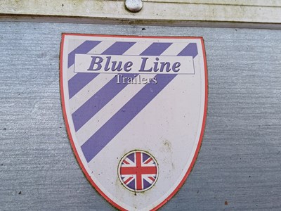 Lot 49 - 2007 Tandem Axle Box Blue Line Trailer