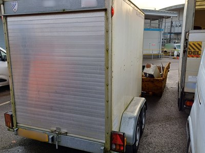 Lot 49 - 2007 Tandem Axle Box Blue Line Trailer