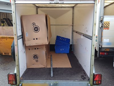 Lot 49 - 2007 Tandem Axle Box Blue Line Trailer