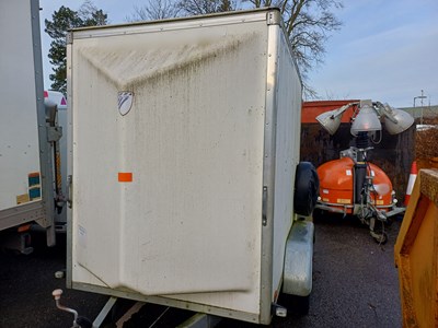 Lot 49 - 2007 Tandem Axle Box Blue Line Trailer