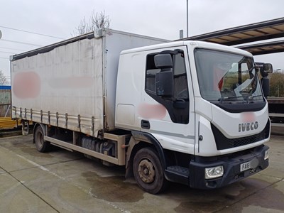 Lot 7 - 2016 Iveco Eurocargo 120EL19P S-A 4x2 Rigid Curtainside Euro 6