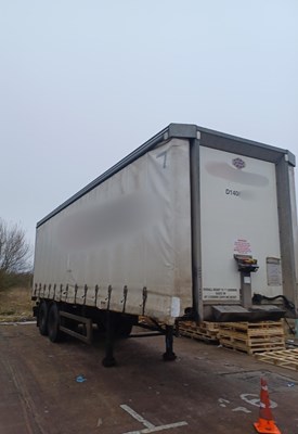 Lot 46 - 2014 Cartwright 2 Axle Urban Curtainside Trailer