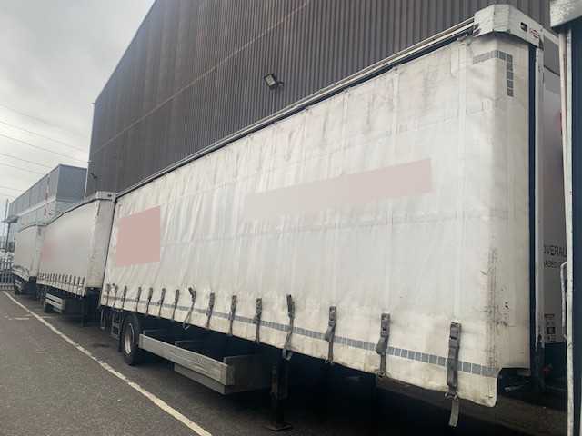 Lot 13 - 2012 Don Bur UB18AW Urban Single Axle Curtain Sided Trailer