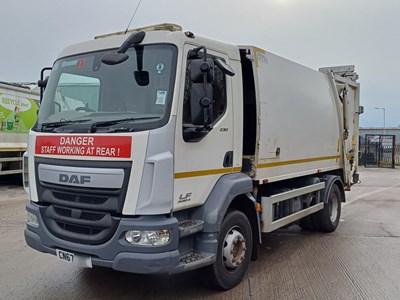 Lot 8 - 2017 (67 Plate) DAF LF 230 FA 4x2 Refuse Vehicle Euro 6