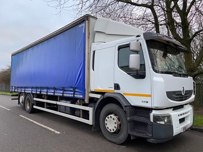 Lot 10 - 2011 Renault Premium D 340DCI 26T Rigid Curtainside Euro 5