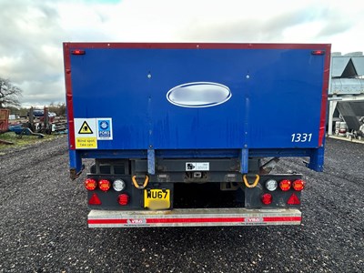Lot 9 - 2017 (67 Plate) Volvo FM450 6x2 Globetrotter Cab Rigid Brick Grab with Drag Trailer Euro 6