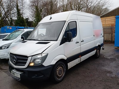 Lot 20 - 2019 Mercedes Sprinter 314CDI Panel Van Euro 6