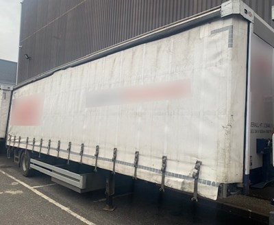 Lot 14 - 2012 Don-Bur UB18AW Curtainside Trailer Single Axle