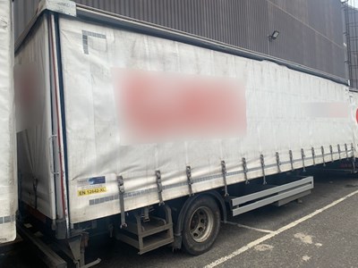 Lot 14 - 2012 Don-Bur UB18AW Curtainside Trailer Single Axle