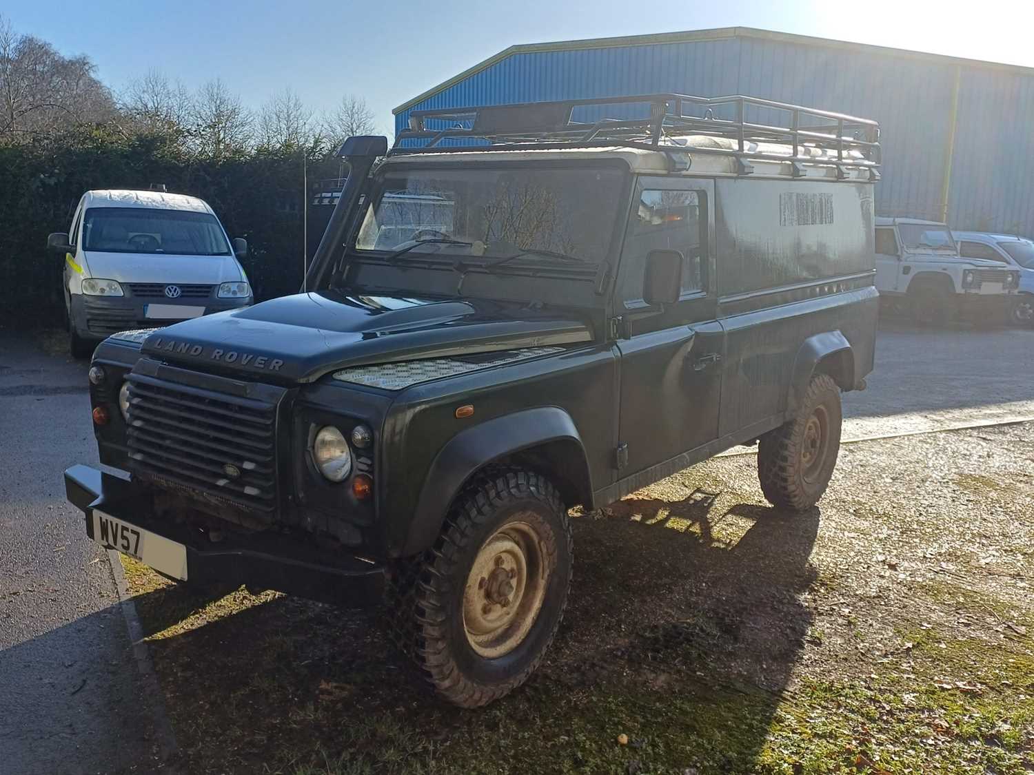 Lot 25 - 2007 (57 Plate) Land Rover Defender 110 Hard Top LWB 4x4 Euro 4