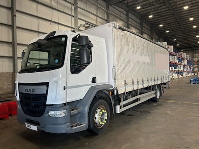 Lot 14 - 2016 DAF LF 220 FA Rigid Curtainside Euro 6