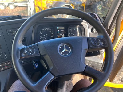 Lot 5 - 2016 (66 Plate) Mercedes Arocs 1824 Econ Tipper with Gritter Body and Plough Attachment Euro 6
