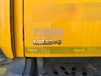 Lot 5 - 2016 (66 Plate) Mercedes Arocs 1824 Econ Tipper with Gritter Body and Plough Attachment Euro 6