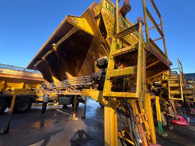 Lot 5 - 2016 (66 Plate) Mercedes Arocs 1824 Econ Tipper with Gritter Body and Plough Attachment Euro 6