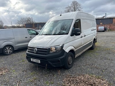 Lot 47 - 2022 (71 Plate) Volkswagen Crafter CR35 Trendline TDI Panel Van Euro 6