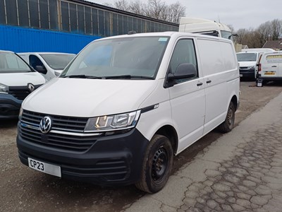 Lot 74 - 2023 Volkswagen Transporter T28 Startline TDI Panel Van Euro 6