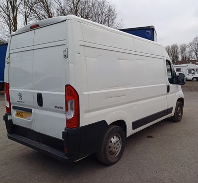 Lot 69 - 2020 Peugeot Boxer 335 Pro L2H2 BHDI Panel Van Euro 6