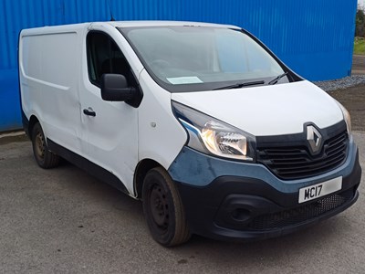 Lot 72 - 2017 Renault Trafic SL27 Business DCI Panel Van Euro 6