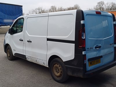 Lot 72 - 2017 Renault Trafic SL27 Business DCI Panel Van Euro 6