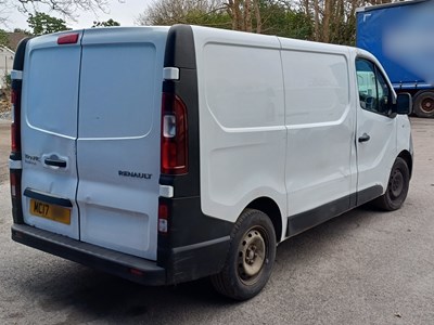 Lot 72 - 2017 Renault Trafic SL27 Business DCI Panel Van Euro 6
