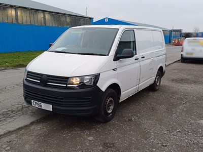 Lot 75 - 2016 (66 Plate) Volkswagen Transporter T28 S-LINE TDI BMT Panel Van Euro 6