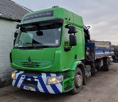 Lot 23 - 2013 (63 Plate) Renault Premium 4x2 Rigid Dropside Tipper Euro 5