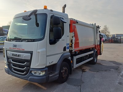 Lot 5 - 2018 DAF LF 230 FA 4x2 Refuse Collection Vehicle Euro 6