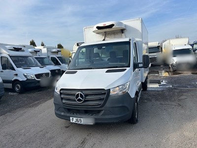 Lot 44 - 2020 (69 Plate) Mercedes Sprinter 314 CDI Fridge Van Euro 6
