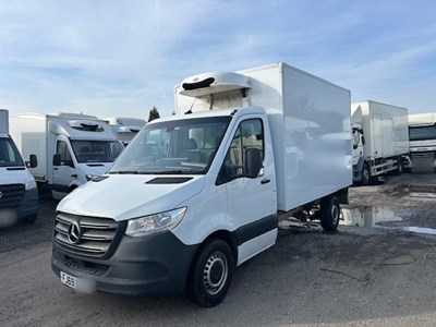 Lot 44 - 2020 (69 Plate) Mercedes Sprinter 314 CDI Fridge Van Euro 6