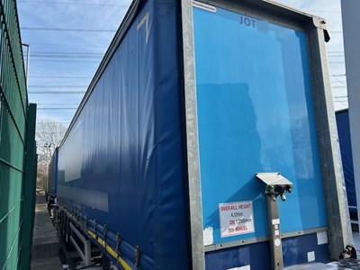 Lot 65 - 2014 Montracon Curtainside Trailer