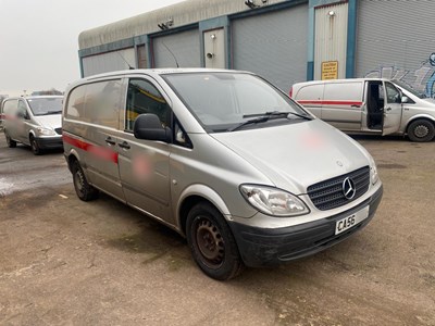 Lot 86 - 2006 (56 Plate) Mercedes Vito 111 CDI Compact Panel Van Euro 4