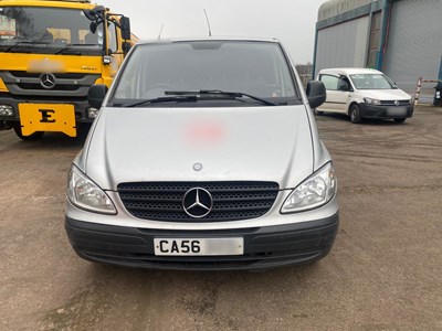 Lot 24 - 2006 (56 Plate) Mercedes Vito 111 CDI Compact Panel Van Euro 4