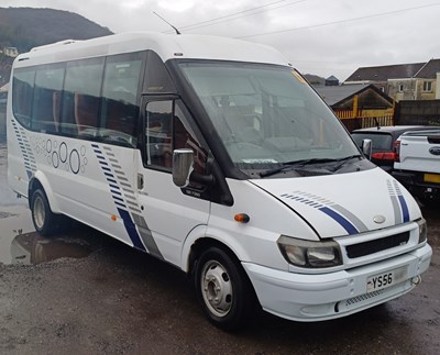 Lot 23 - 2006 (56 Plate) Ford Transit 135 T350 LWB 16 Seat Minibus Euro 4
