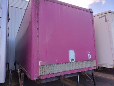 Lot 61 - Square Bodied Demountable Body Trailer