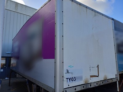 Lot 60 - Teardrop Shaped Demountable Body Trailer