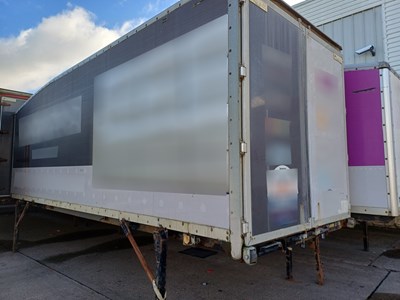 Lot 59 - Teardrop Shaped Demountable Body Trailer