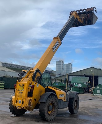 Lot 4 - 2019 JCB 550-80WM Wastemaster Telehandler With Waste Handling Grab Bucket