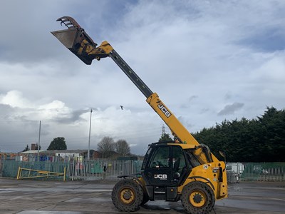Lot 4 - 2019 JCB 550-80WM Wastemaster Telehandler With Waste Handling Grab Bucket