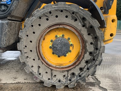 Lot 4 - 2019 JCB 550-80WM Wastemaster Telehandler With Waste Handling Grab Bucket