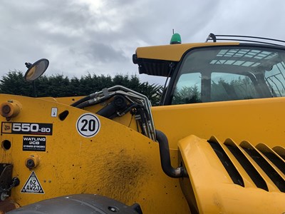 Lot 4 - 2019 JCB 550-80WM Wastemaster Telehandler With Waste Handling Grab Bucket