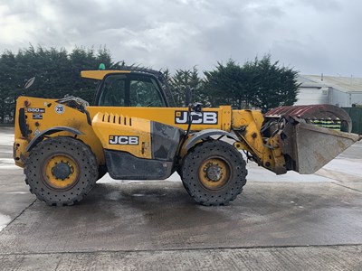 Lot 4 - 2019 JCB 550-80WM Wastemaster Telehandler With Waste Handling Grab Bucket