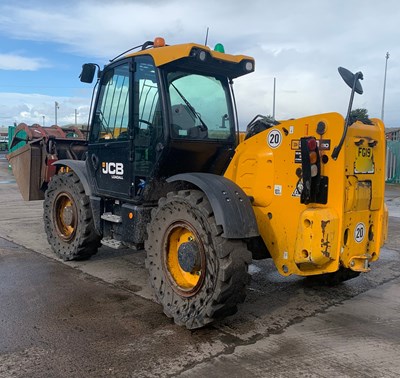 Lot 4 - 2019 JCB 550-80WM Wastemaster Telehandler With Waste Handling Grab Bucket