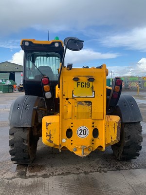 Lot 4 - 2019 JCB 550-80WM Wastemaster Telehandler With Waste Handling Grab Bucket