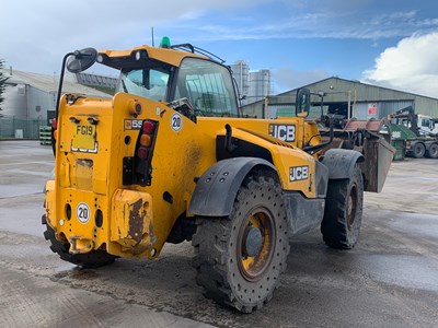 Lot 4 - 2019 JCB 550-80WM Wastemaster Telehandler With Waste Handling Grab Bucket