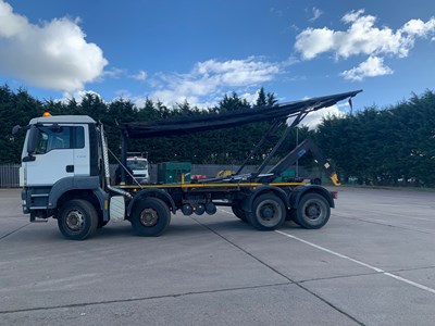Lot 3 - 2011 MAN TGS 35.360 8X4 BB 32T Hook Loader Euro 5