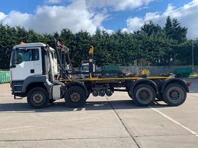 Lot 3 - 2011 MAN TGS 35.360 8X4 BB 32T Hook Loader Euro 5
