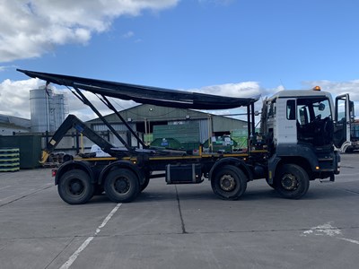 Lot 3 - 2011 MAN TGS 35.360 8X4 BB 32T Hook Loader Euro 5