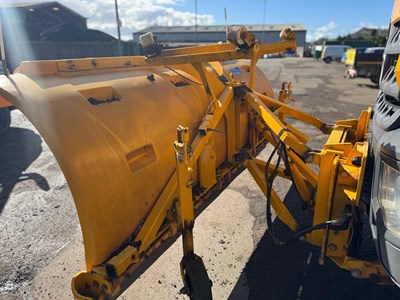 Lot 1 - 2016 (66 Plate) Mercedes Arocs 1824 Econ Tipper with Gritter Body and Plough Attachment Euro 6