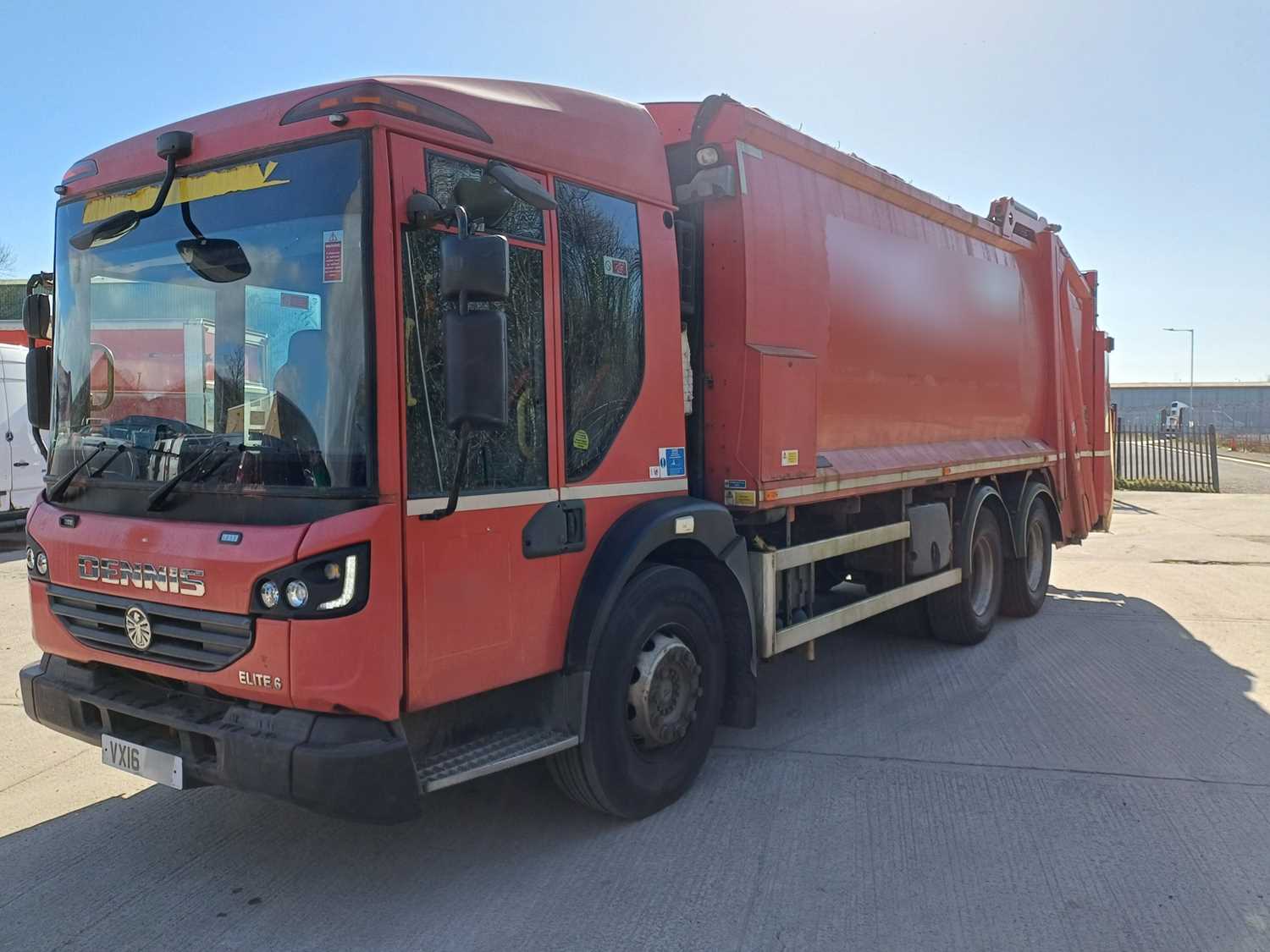 Lot 5 - 2016 Dennis Elite 6 6x4 Refuse Collection Vehicle Euro 6